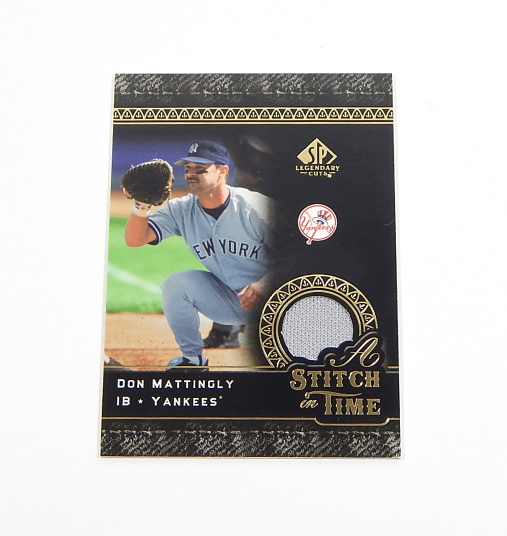 # 2007 SP Legendary Cuts A Stitch in Time Memorabilia Don Mattingly GU Jersey