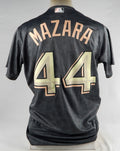 Washington Nationals Nomar Mazara #44 Game Issued Grey Jersey City Connect 2023