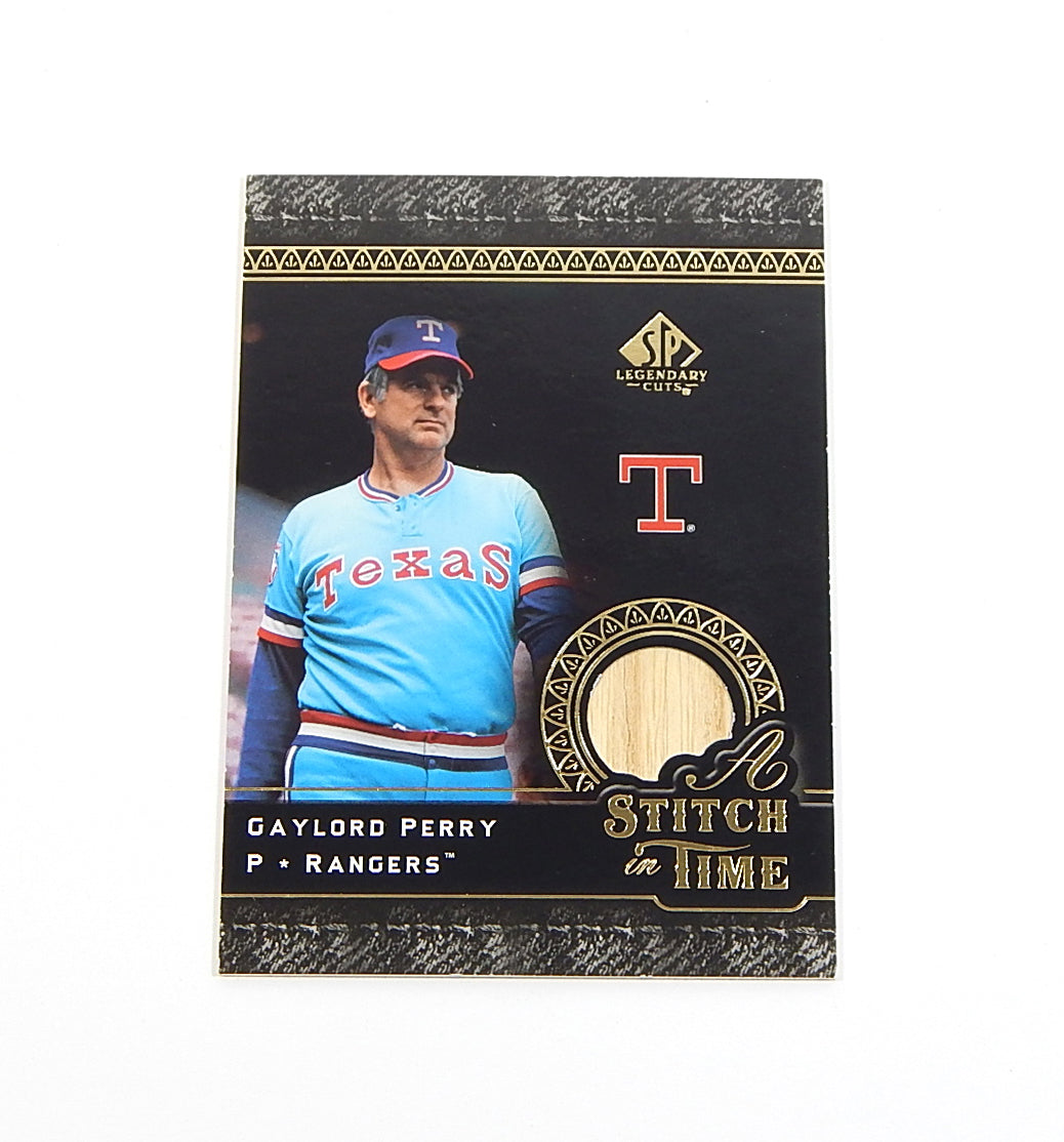 # 2007 SP Legendary Cuts A Stitch in Time Memorabilia Gaylord Perry GU Jersey