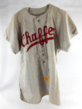 Chaffey #14 Game Used Grey Flannel Jersey 40 871