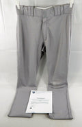 2018 New York Yankees Neil Walker #14 Game Used Grey Pants 35 713