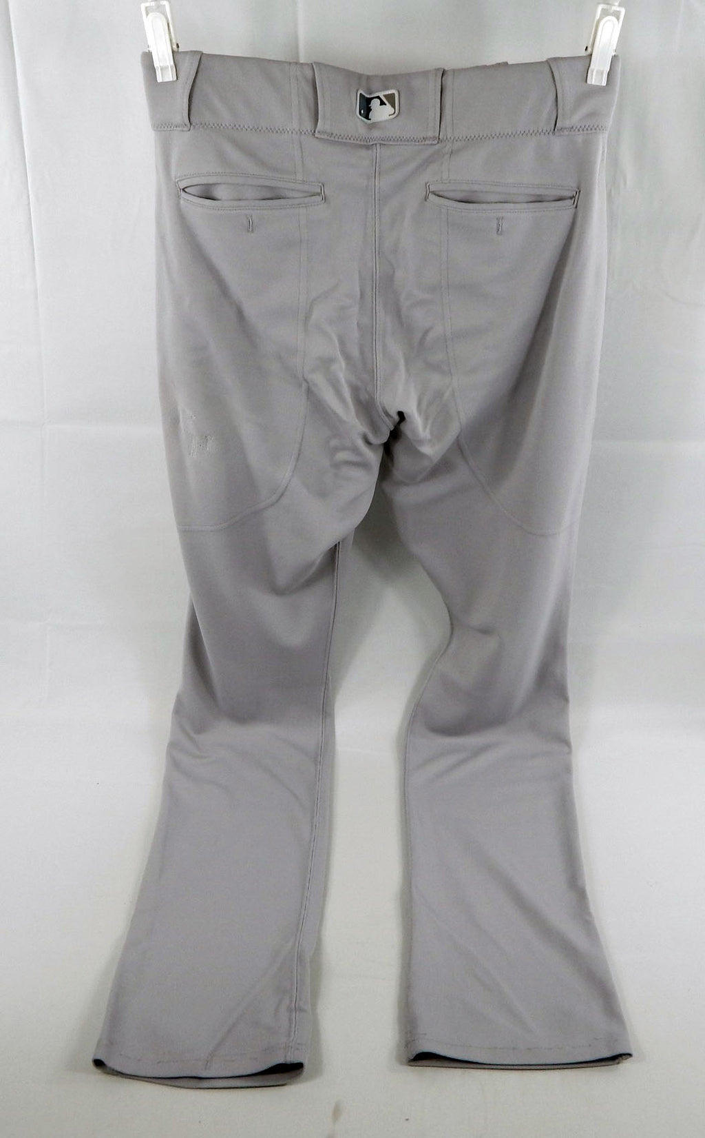 2018 New York Yankees Neil Walker #14 Game Used Grey Pants 35 713 Pic2