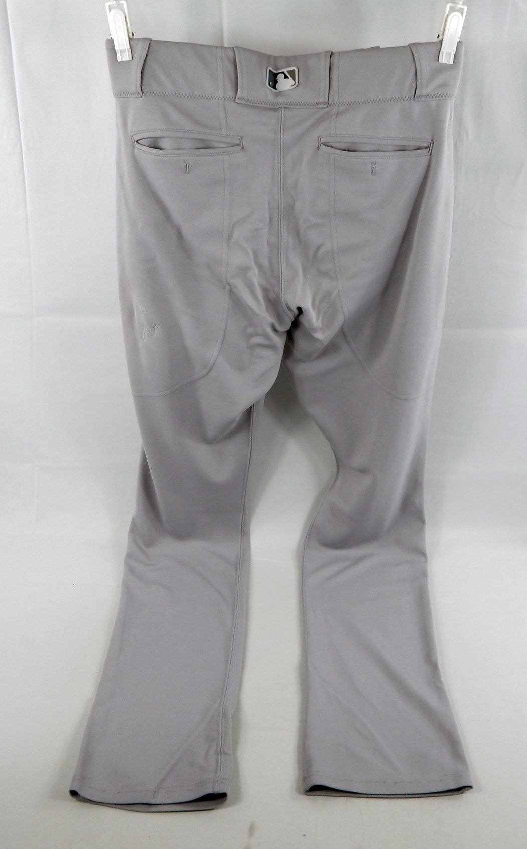 2018 New York Yankees Neil Walker #14 Game Used Grey Pants 35 713 Pic2