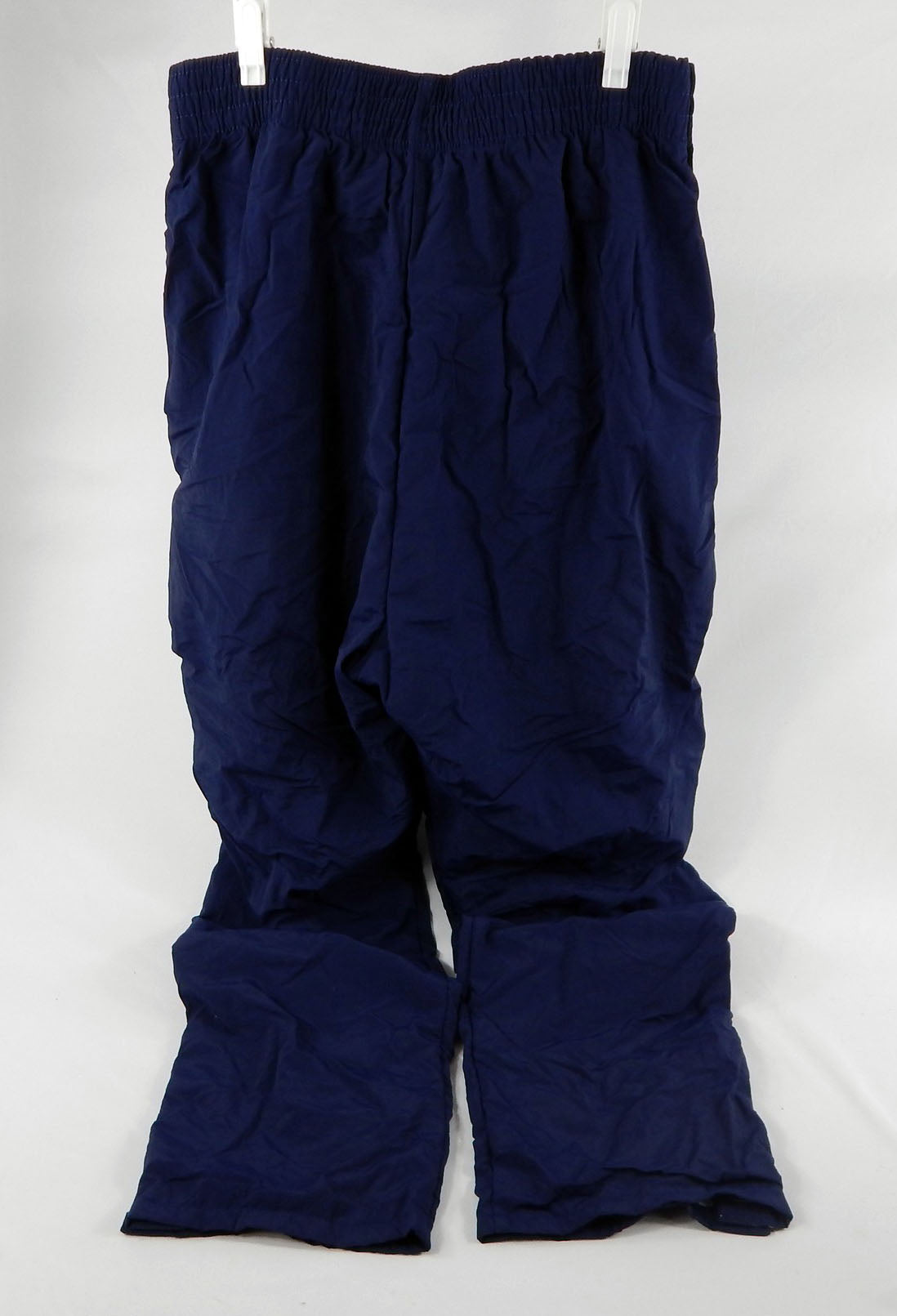 1999-00 Golden State Warriors Mookie Blaylock #10 Game Used Navy Warm Up Pants 6 Pic2