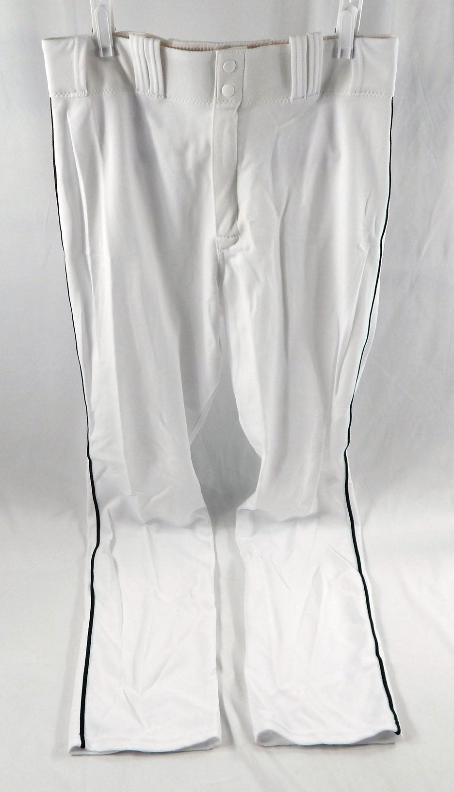 2014 Miami Marlins Derek Dietrich #32 Game Used White Baseball Pants 35 DP113565