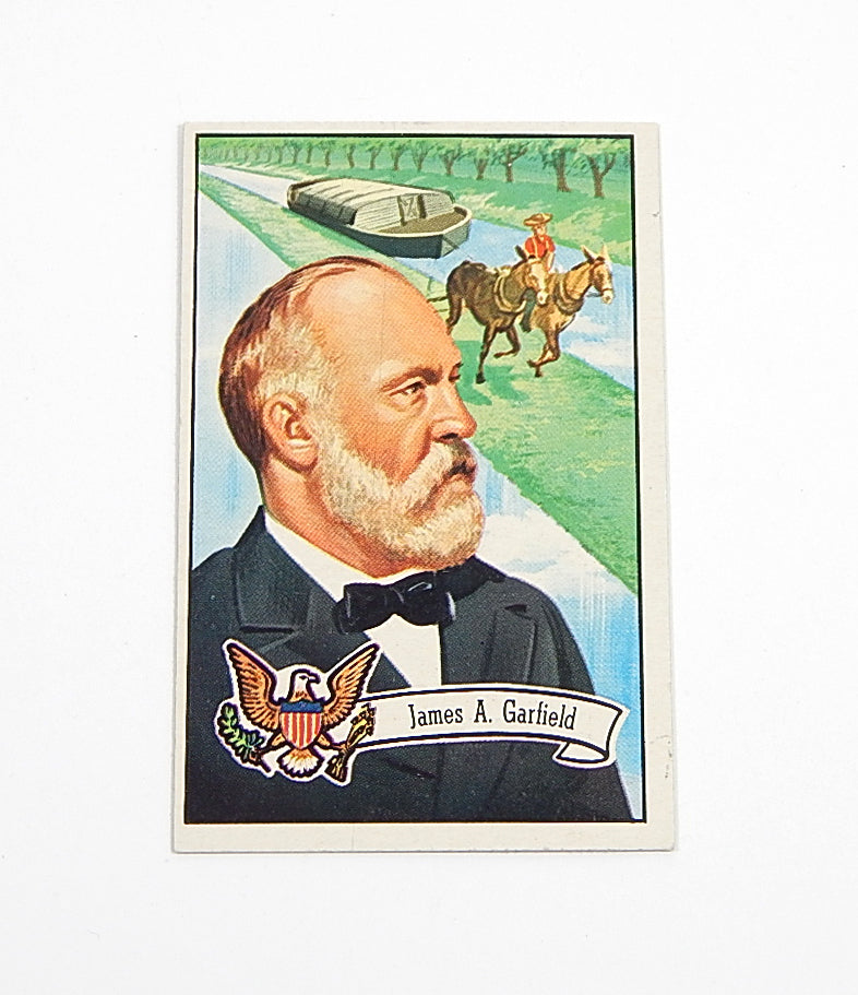 1956 Topps U.S. Presidents James A. Garfield #23 Ex/Mt