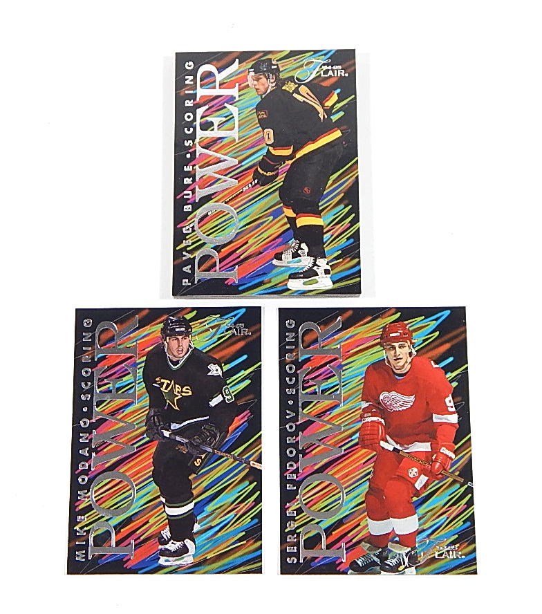 1994-95 Flair Scoring Power Complete Set (10) Modano Fedorov