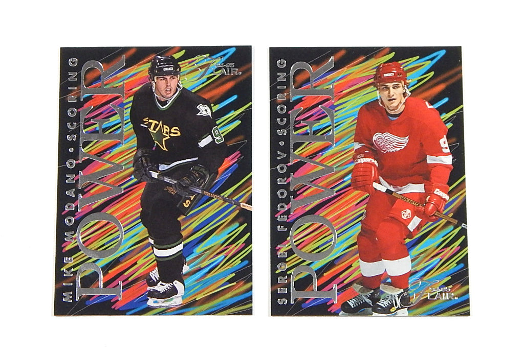 1994-95 Flair Scoring Power Complete Set (10) Modano Fedorov Pic2