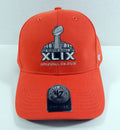 Super Bowl XLIX '47 Brand Orange Adjustable Hat New England Patriots NWT