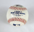 2023 Athletics Nationals Game Used Baseball Paul Blackburn ldemaro Vargas FO 8