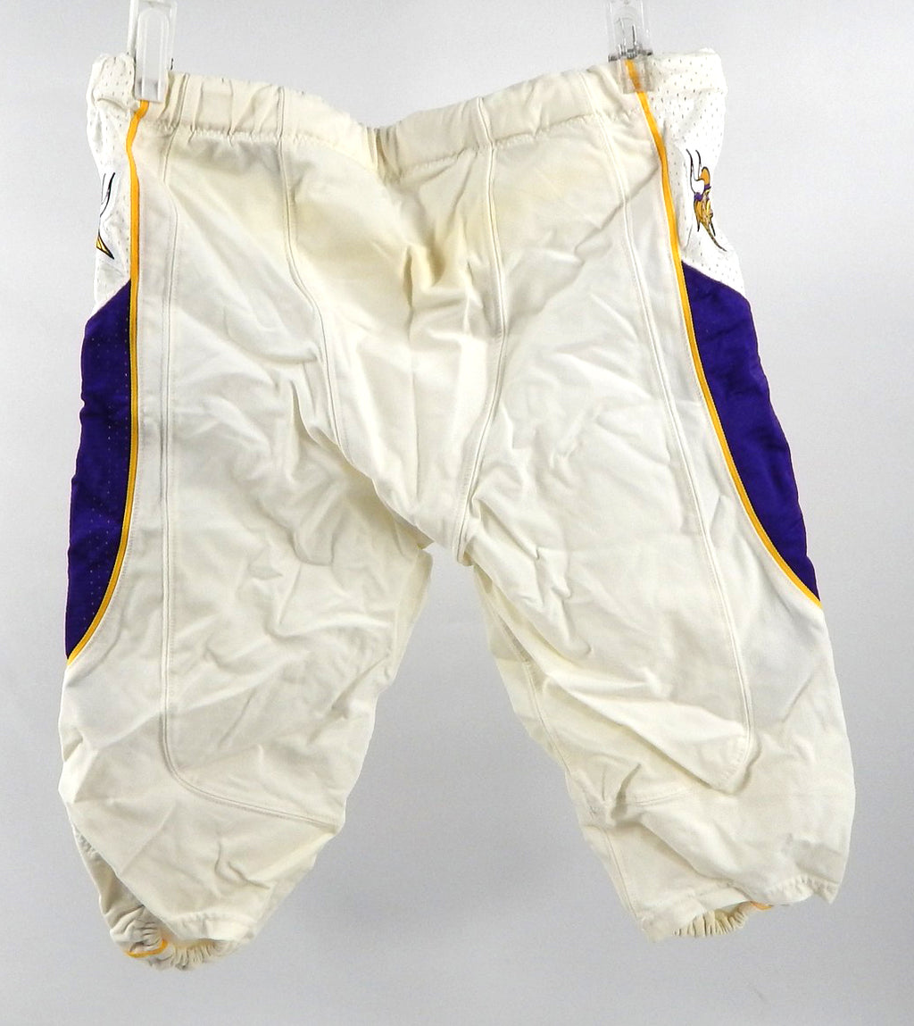 Minnesota Vikings Allen #81 Game Used White Pants 36 237 Pic2