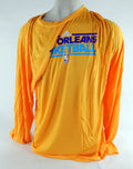 2011-12 New Orleans Hornets Team Issued Yellow LongSleeve Training Shirt 3XLT 04