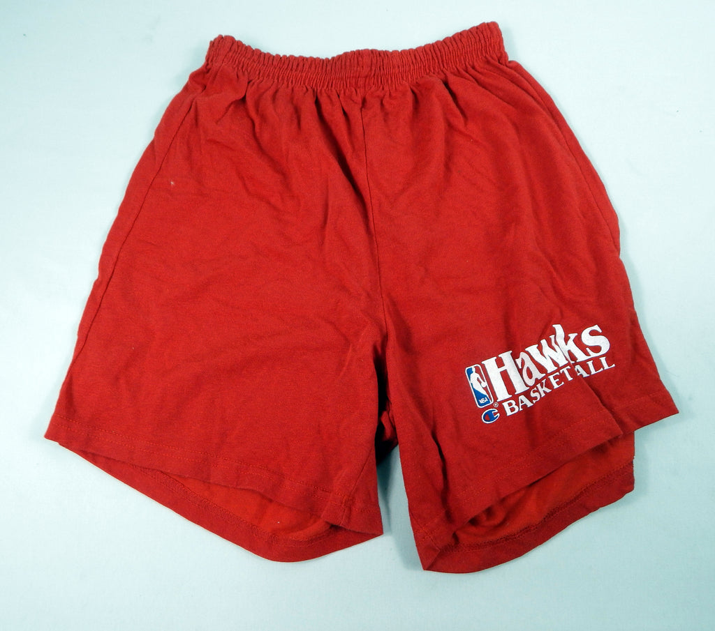 1990s Atlanta Hawks Game Used Red Shorts XLT 271