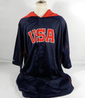 2000s Team USA Basketball Game Issued Navy Warm Up Jacket 4XLT DP72141