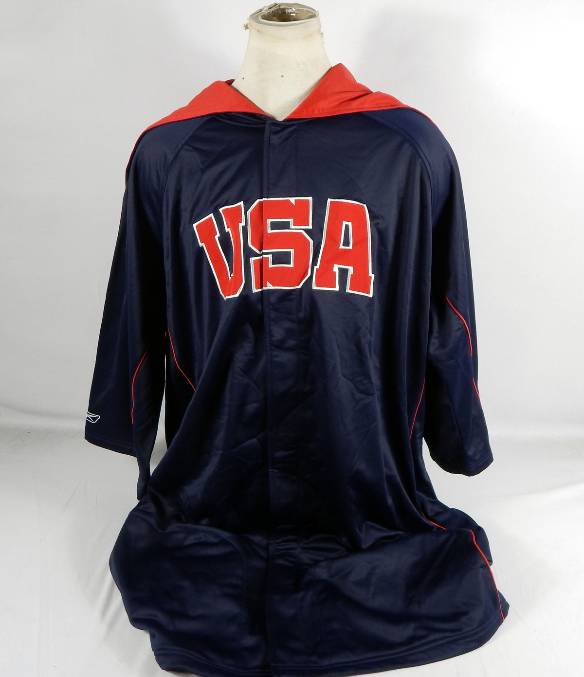 2000s Team USA Basketball Game Issued Navy Warm Up Jacket 4XLT DP72141