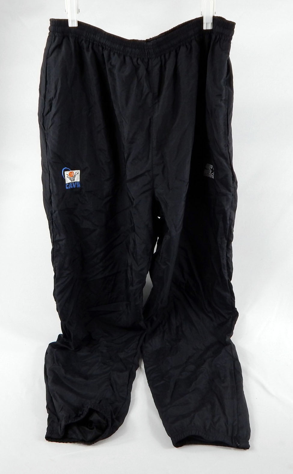 1990s Cleveland Cavaliers Team Issued Black Travel Pants 697