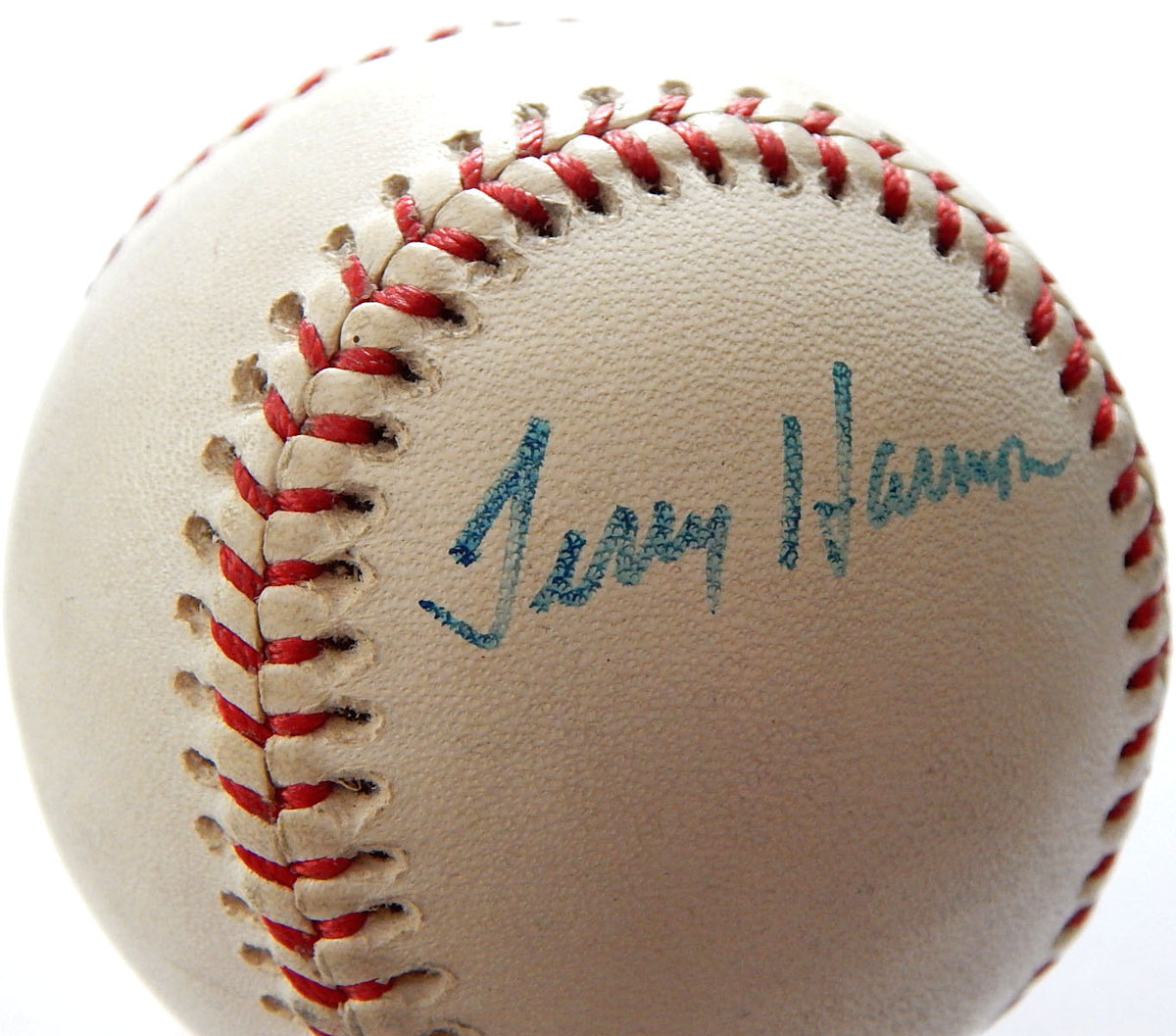 Terry Harmon Signed Baseball Auto Autograph Pic2
