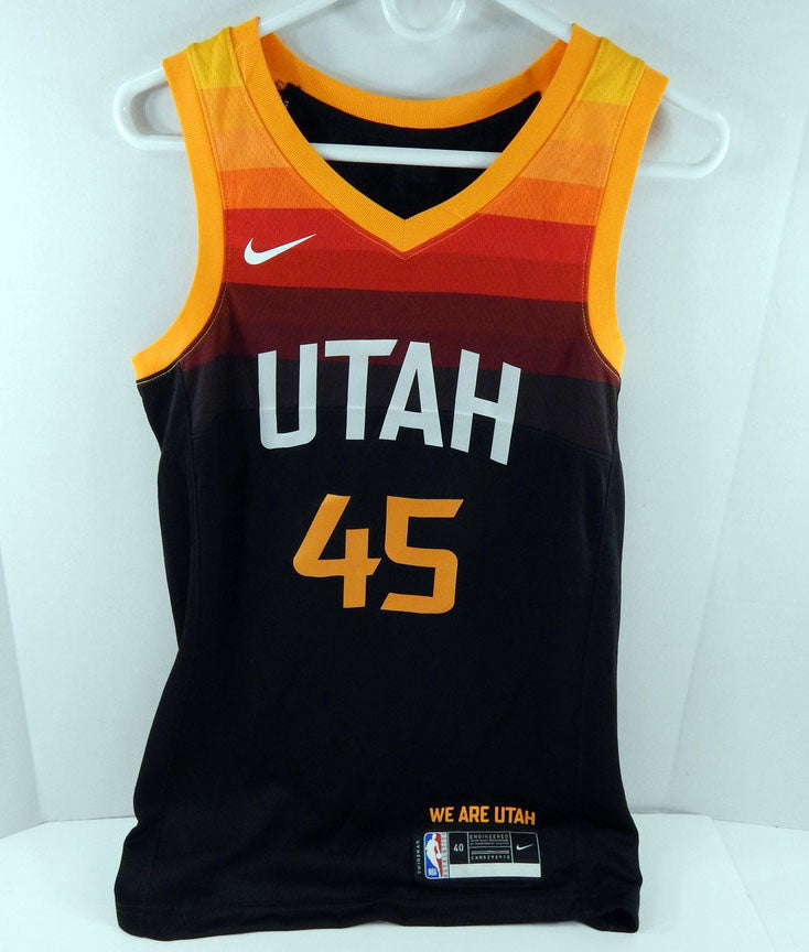 2022-23 Mens Utah Jazz Donovan Mitchell #45 Swingman Black Jersey Nike NWT S 02S