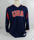 2000s Team USA Basketball Game Issued Navy Shooting Shirt 2XLT DP72144