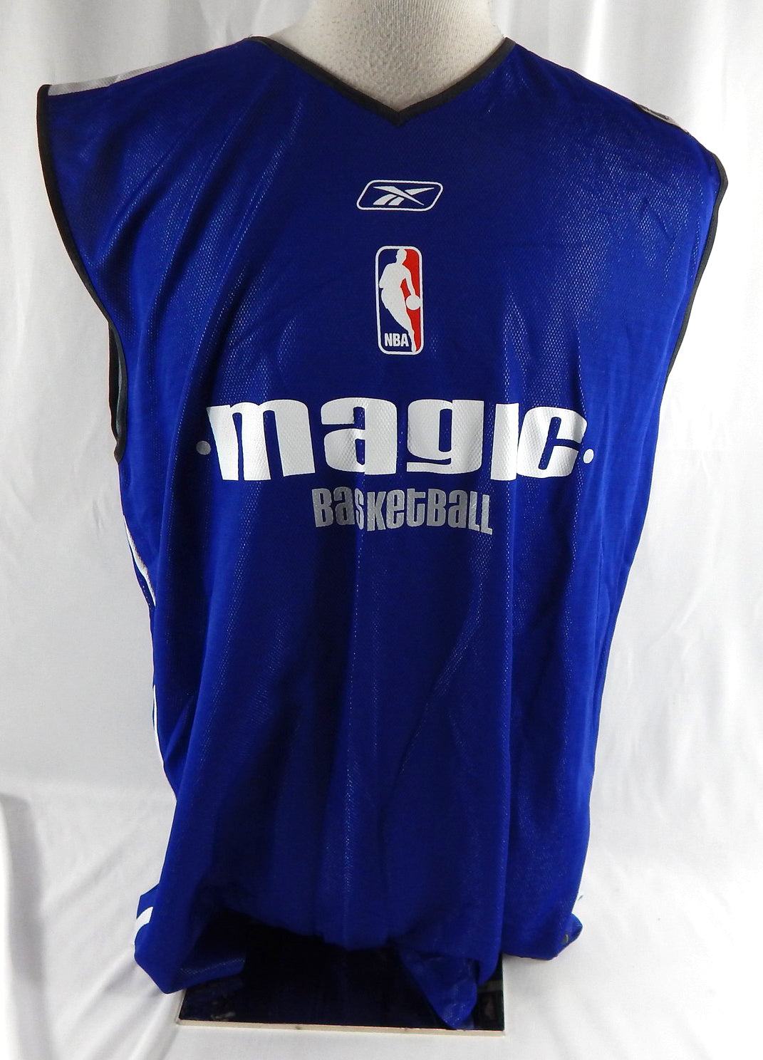 2004-05 Orlando Magic Game Issued Blue Practice Jersey L 148