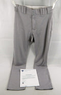 2018 New York Yankees Adeiny Hechavarria #29 Game Used Grey Pants 34 721