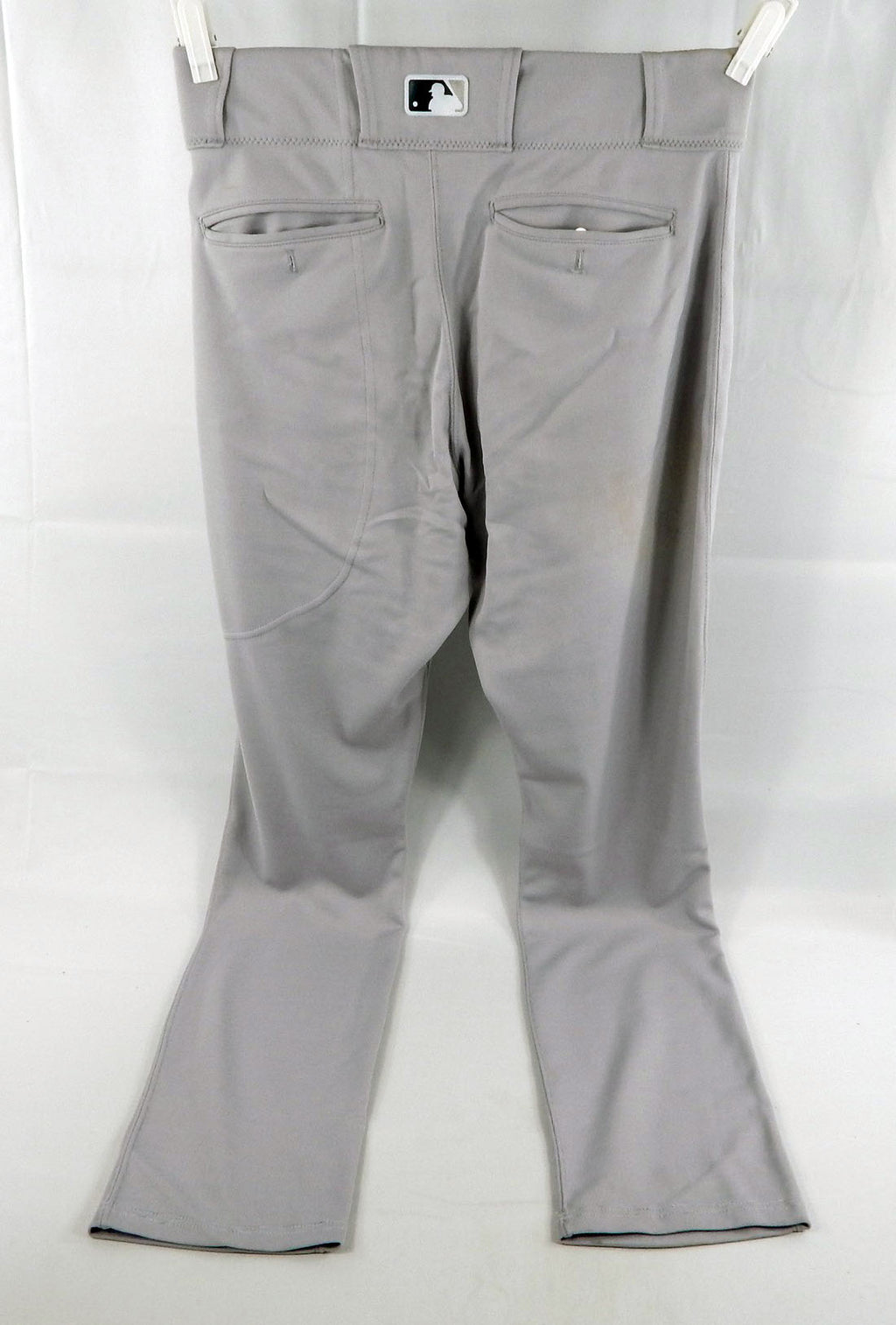 2018 New York Yankees Adeiny Hechavarria #29 Game Used Grey Pants 34 721 Pic2