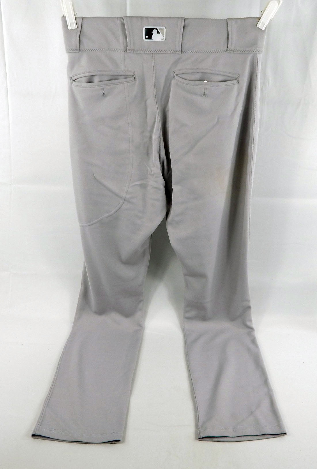 2018 New York Yankees Adeiny Hechavarria #29 Game Used Grey Pants 34 721 Pic2