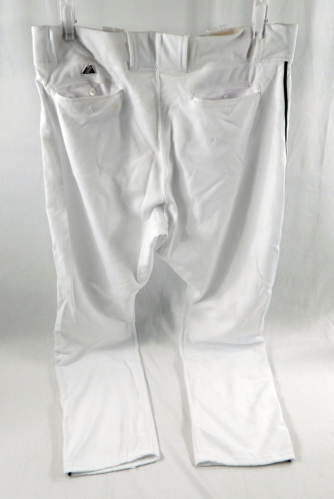 2012 Miami Marlins Josh Johnson #55 Game Used White Baseball Pants 40 DP113571 Pic2
