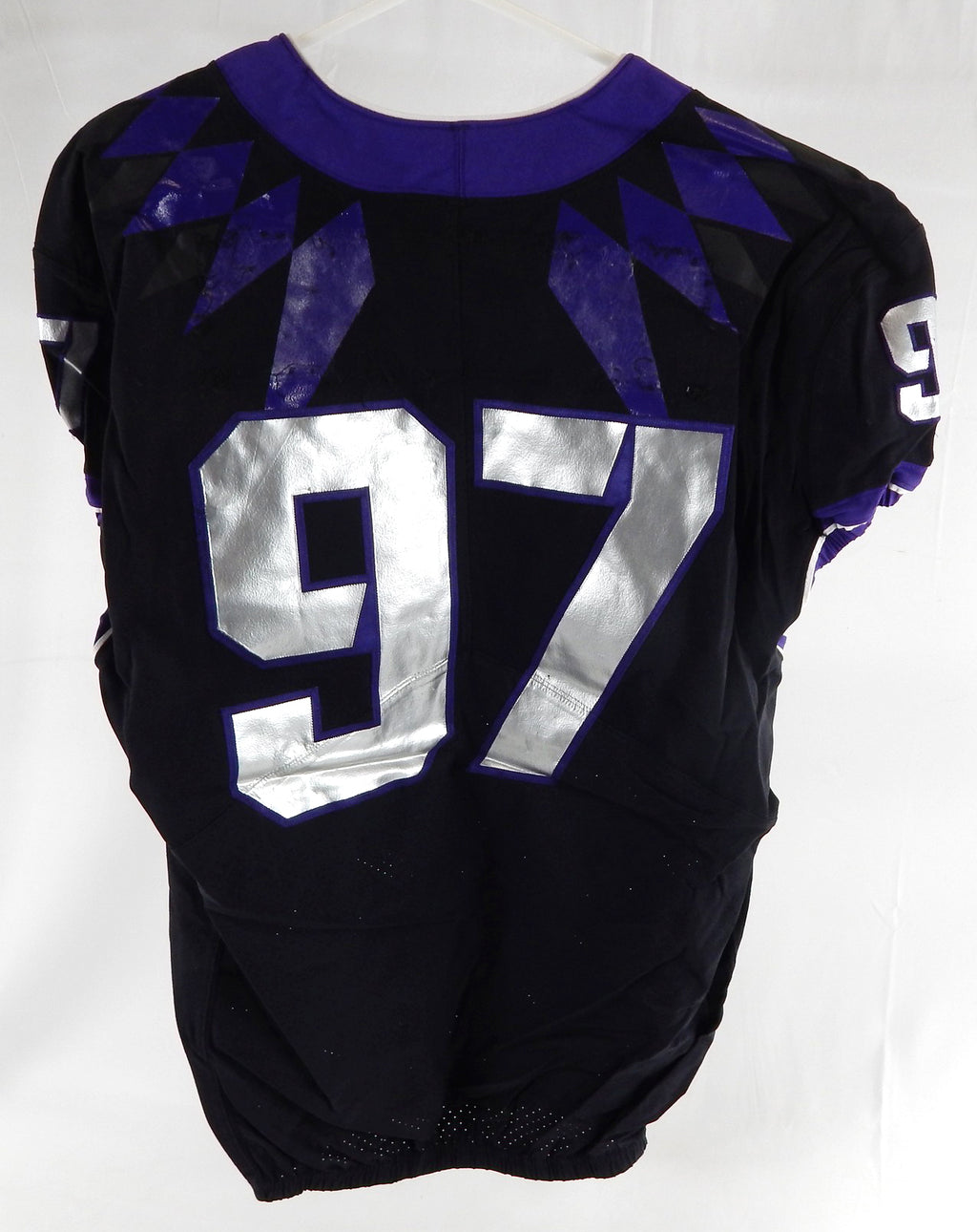 2021 Texas Christian TCU Frogs #97 Game Used Black Jersey Football NP R 46 849 Pic2