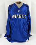 Late 1990s Early 2000s Orlando Magic GameIssued Blue Shooting Shirt 2XL DP60499