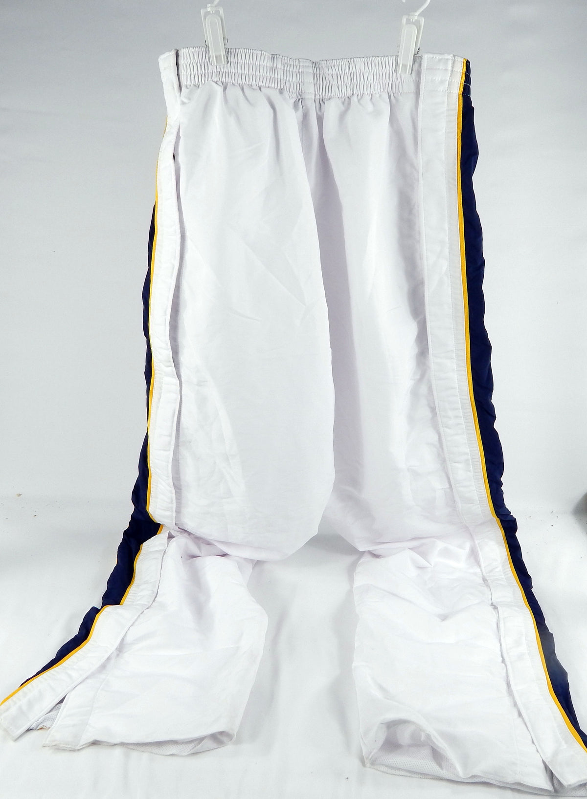 2000s Indiana Pacers Game Issued White Pants 38 DP70813 Pic2