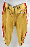 2009 San Francisco 49ers Game Issued Gold Pants 40 DP81067