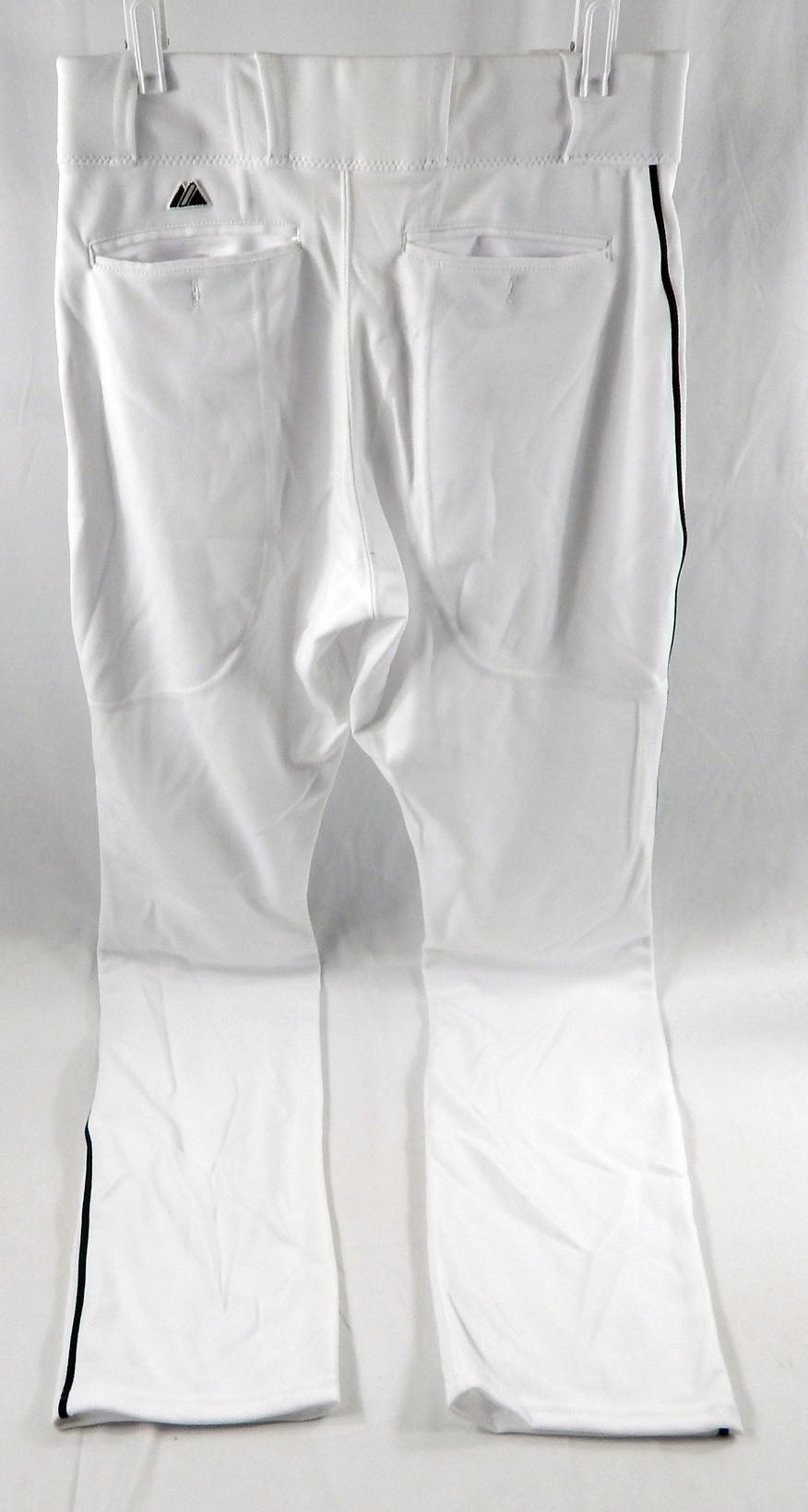 2015 Miami Marlins Dee Gordon #9 Game Used White Baseball Pants 32-38 DP113574 Pic2