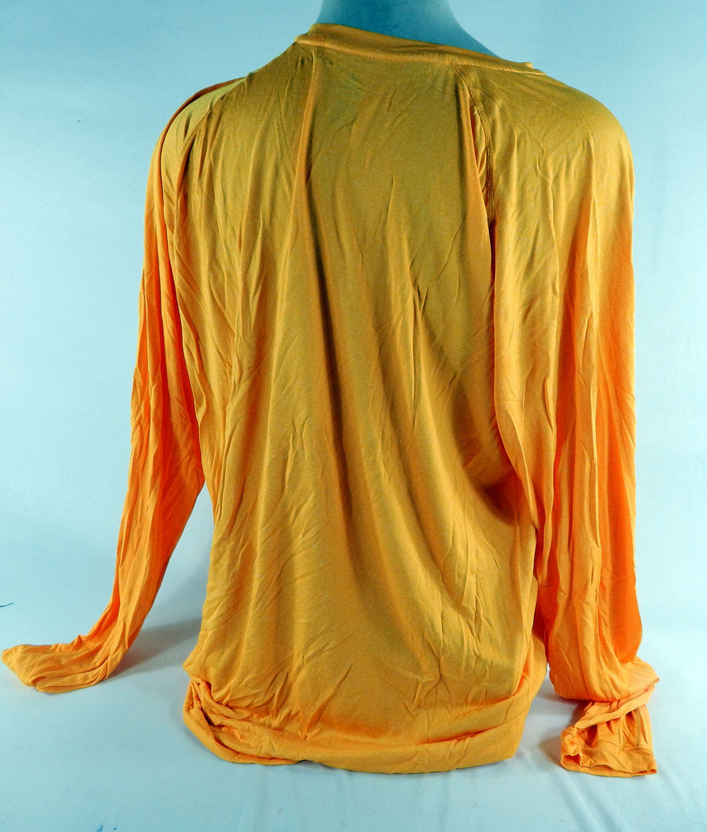2011-12 New Orleans Hornets Team Issued Yellow LongSleeve Training Shirt 3XLT 14 Pic2