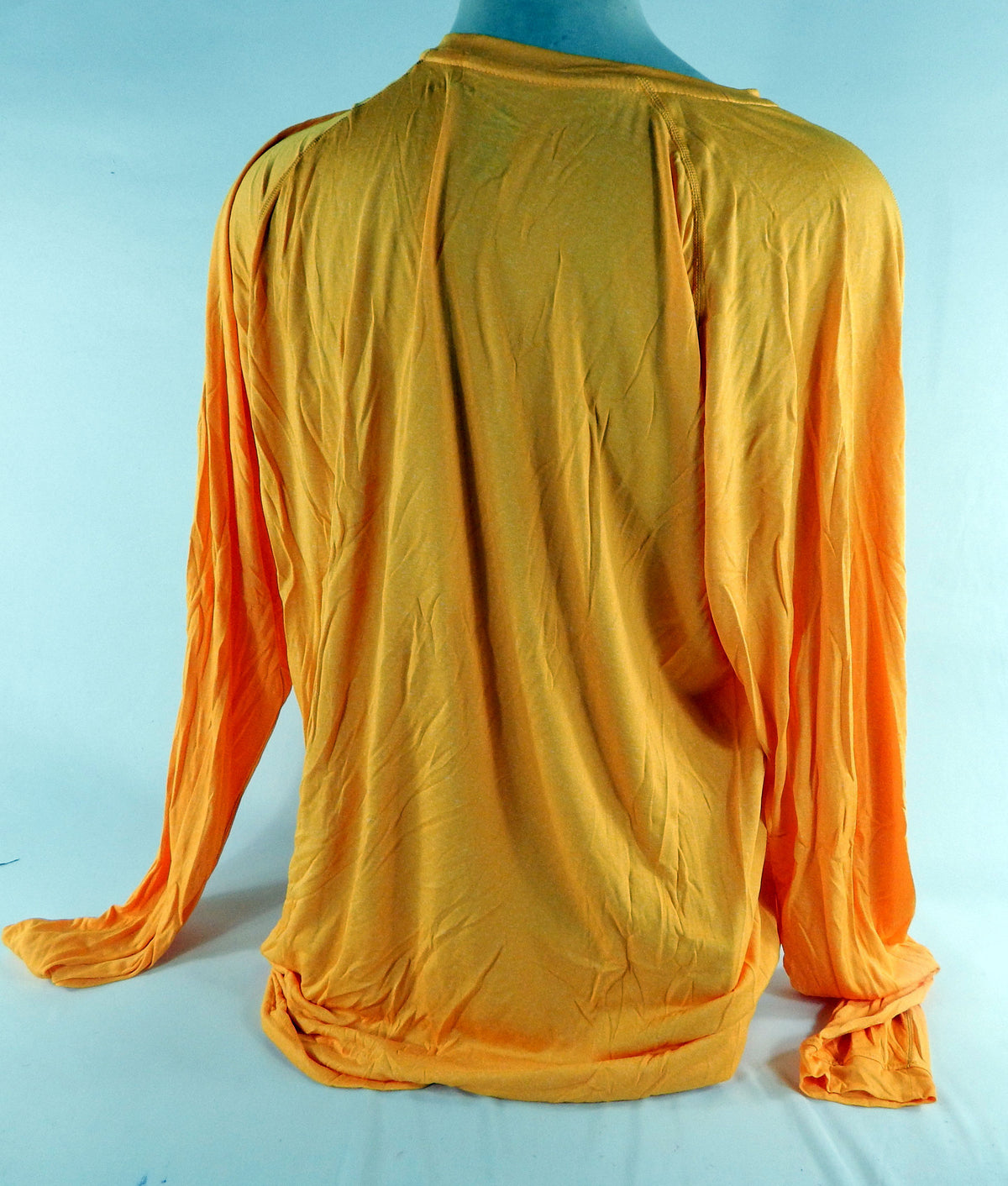 2011-12 New Orleans Hornets Team Issued Yellow LongSleeve Training Shirt 3XLT 14 Pic2