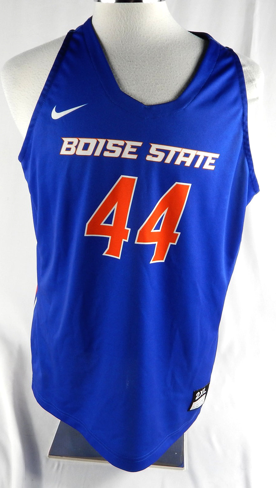 2019-20 Boise State Broncos #44 Game Issued Blue Jersey Basketball 2XL DP89689