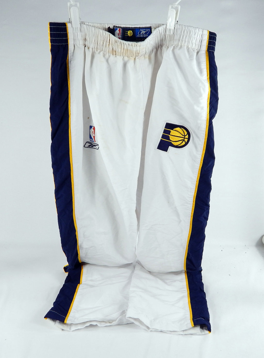 2000s Indiana Pacers #23 Game Used White Pants 42 DP70814