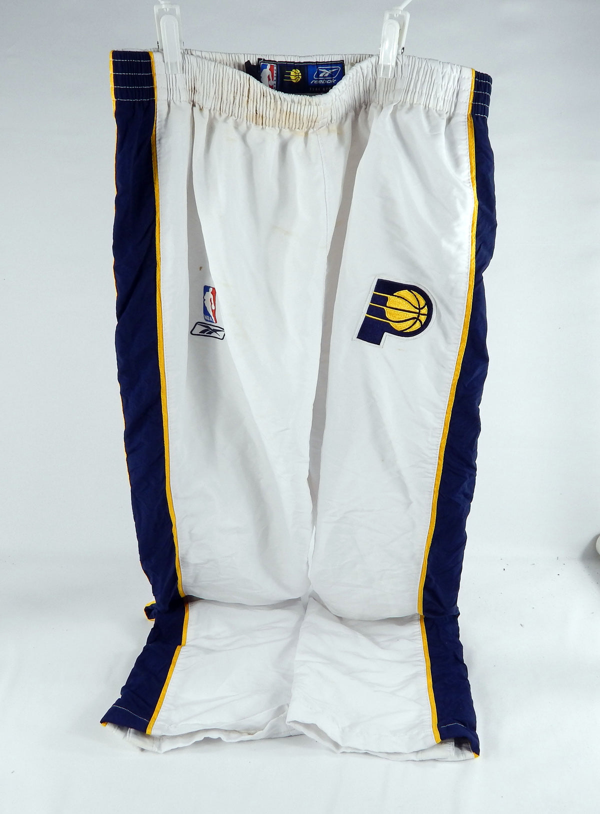 2000s Indiana Pacers #23 Game Used White Pants 42 DP70814