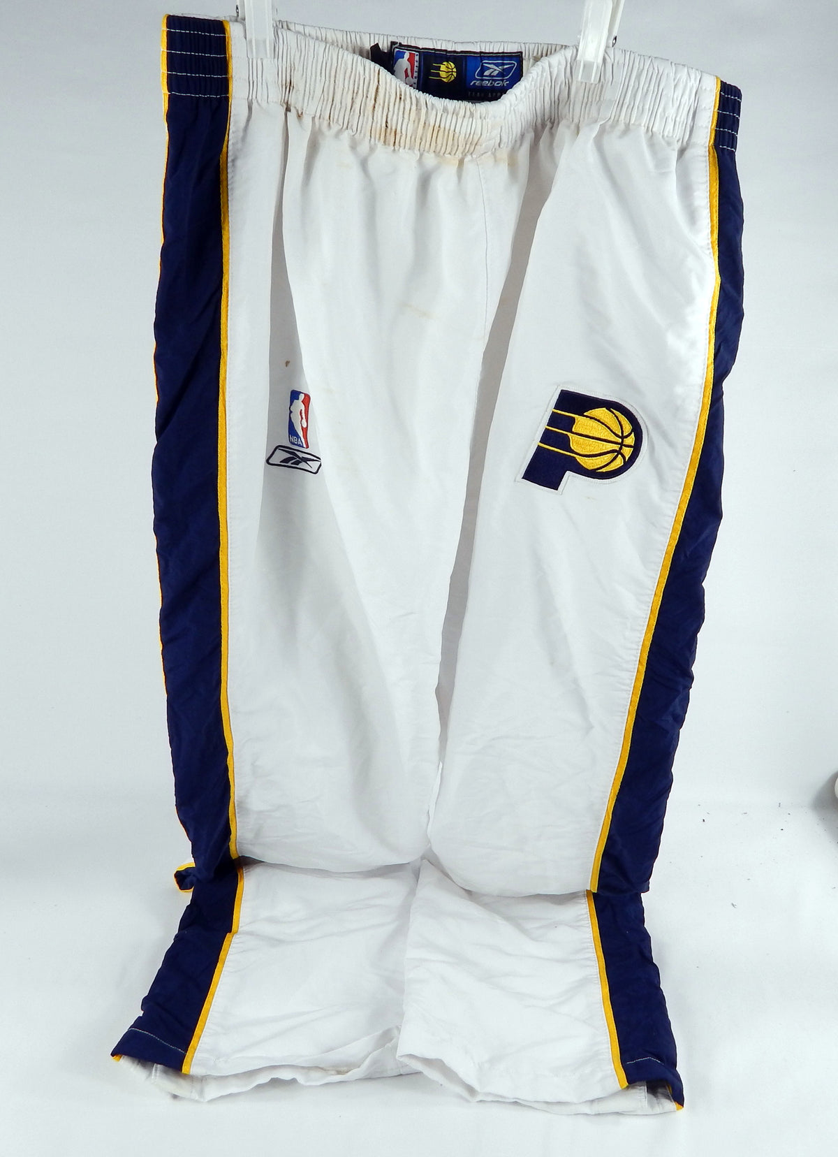 2000s Indiana Pacers #23 Game Used White Pants 42 DP70814 Pic2