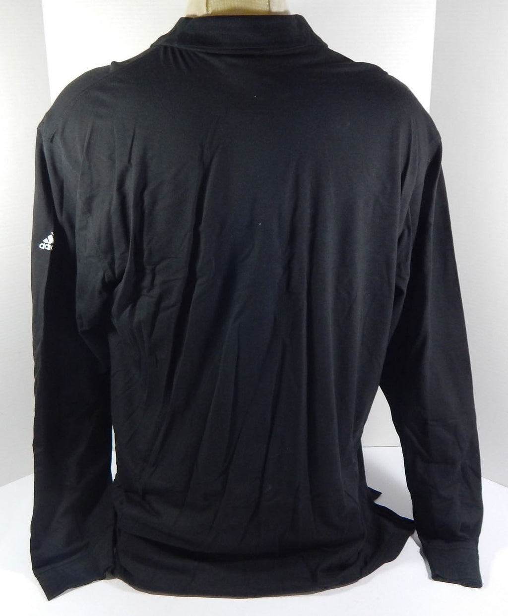 2000s Portland Trailblazers Team Issued Black Long Sleeve Polo Shirt XL DP54383 Pic2
