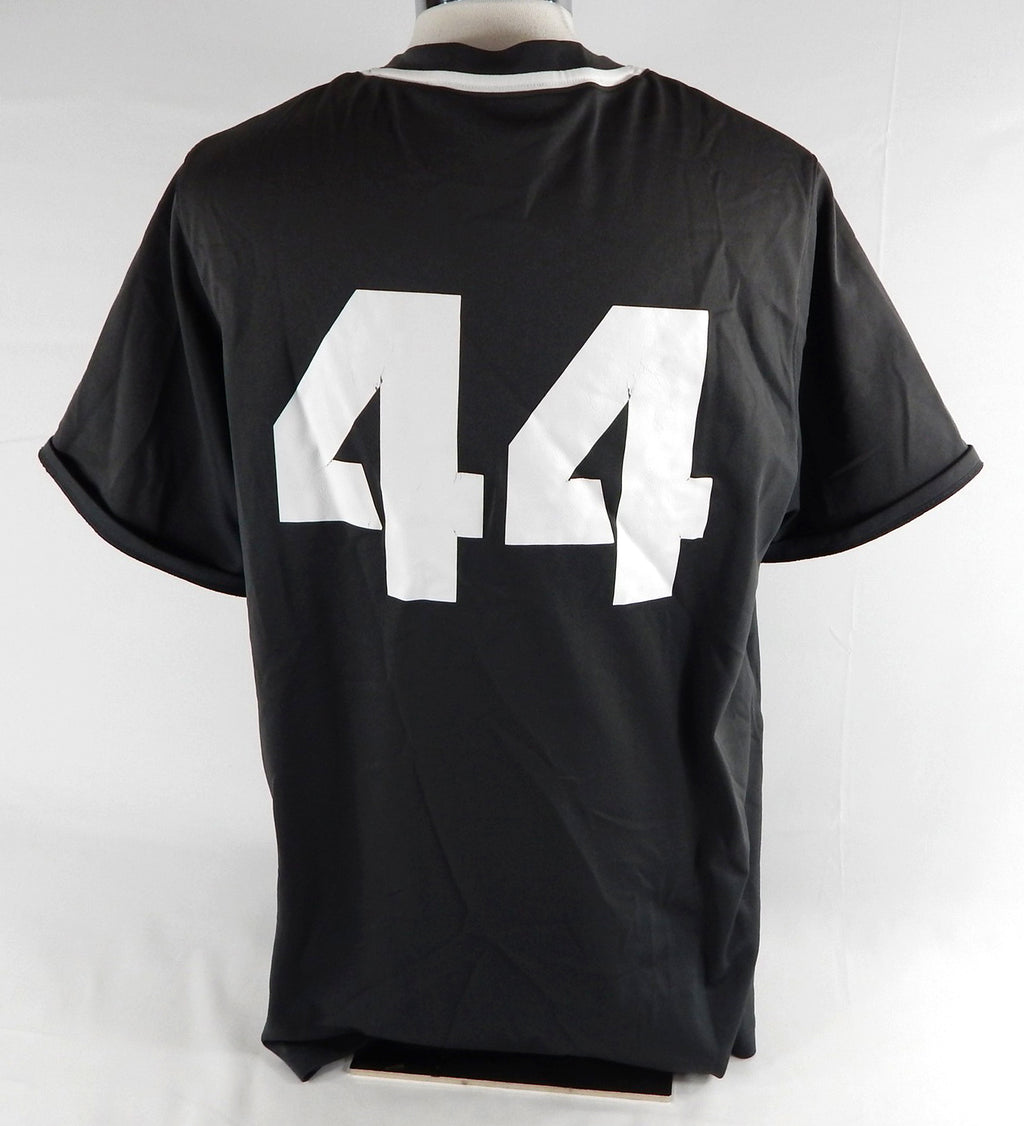 2023 Texas Christian Frogs #44 Game Used Grey Practice Jersey Baseball XL 757 Pic2