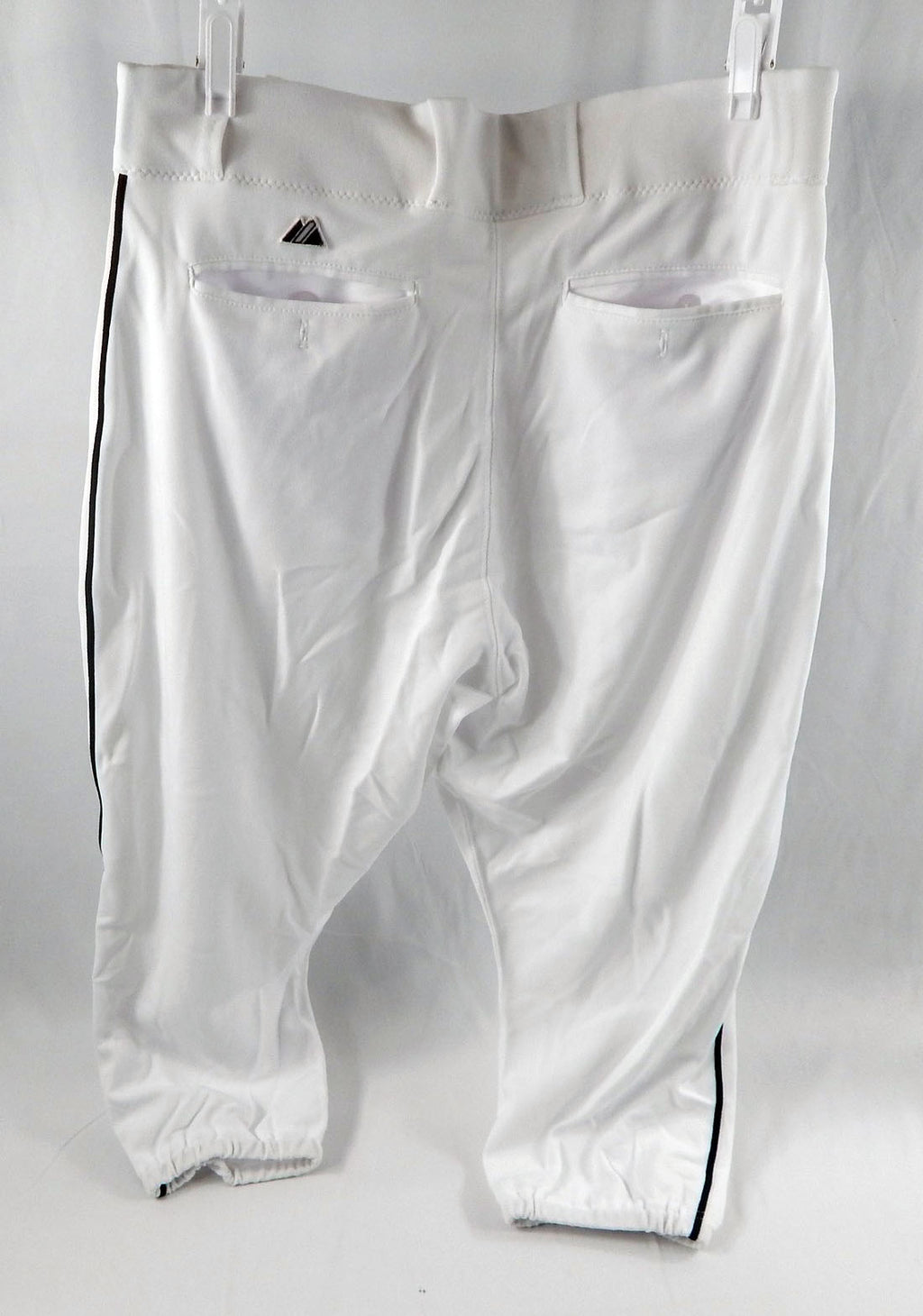 2015 Miami Marlins Adam Conley #61 Game Used White Baseball Pants 36-43 DP113576 Pic2