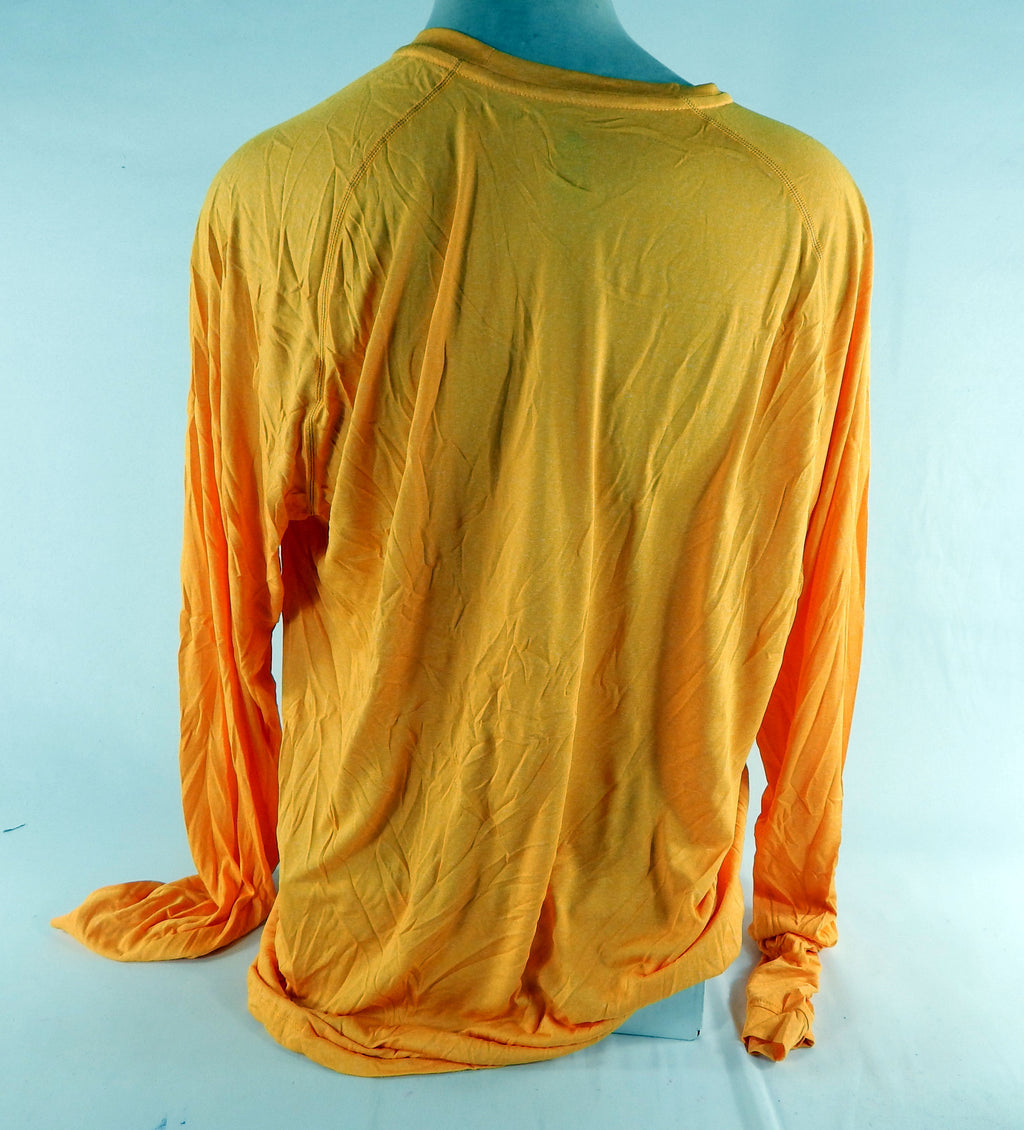 2011-12 New Orleans Hornets Team Issued Yellow LongSleeve Training Shirt 3XLT 15 Pic2