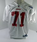 2011 San Francisco 49ers #71 Game Issued White Practice Jersey 2XL DP54080