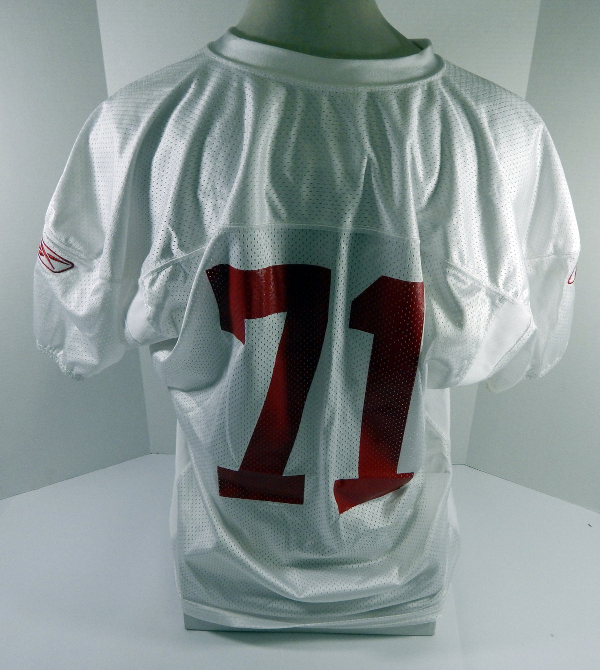 2011 San Francisco 49ers #71 Game Issued White Practice Jersey 2XL DP54080 Pic2