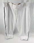 2014 Miami Marlins Marcell Ozuna #13 Game Used White Baseball Pants 37 DP113578