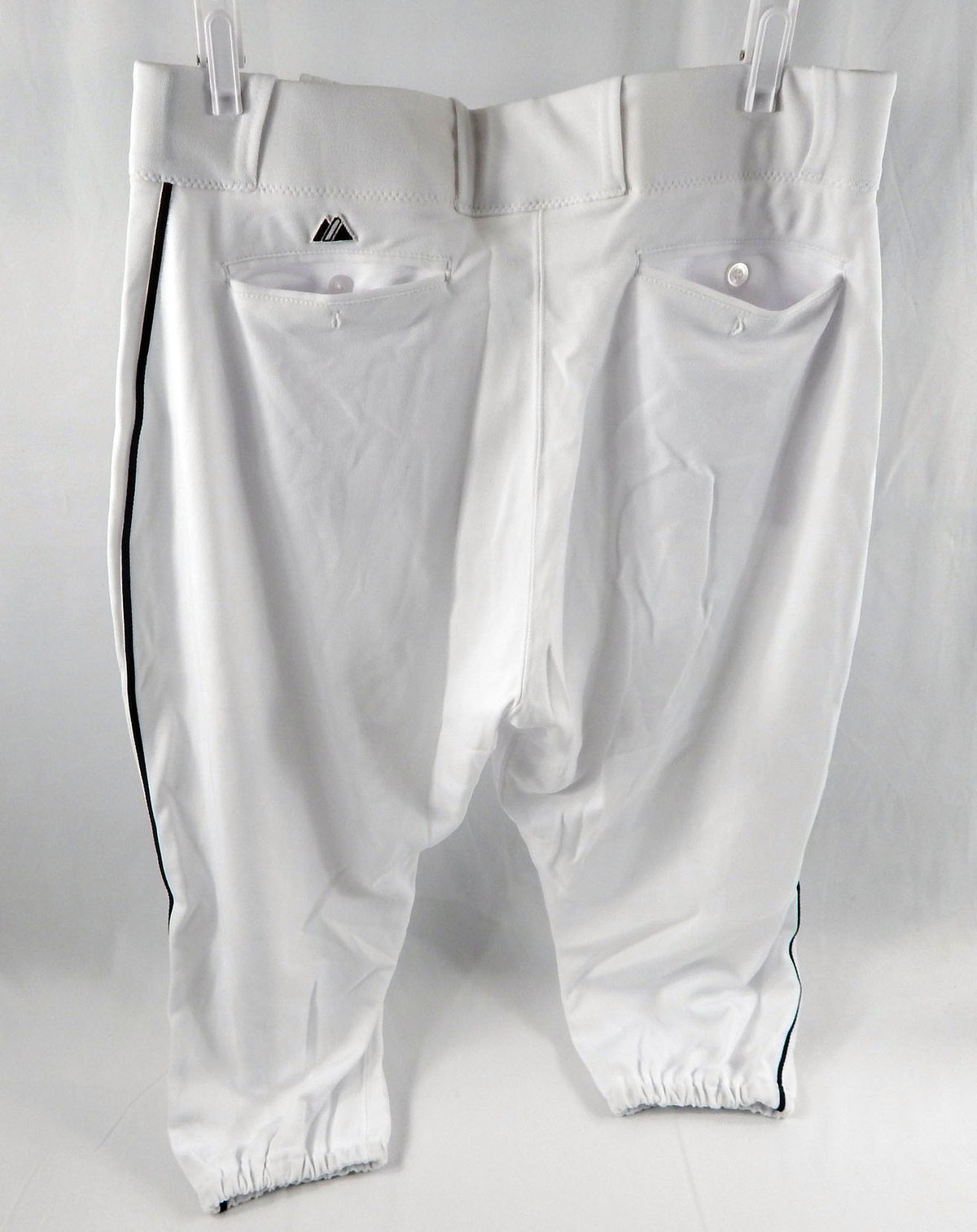2014 Miami Marlins Marcell Ozuna #13 Game Used White Baseball Pants 37 DP113578 Pic2