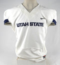 2013-15 Utah State Aggies Blank Game Issued White Jersey XL 115
