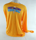 2011-12 New Orleans Hornets Team Issued Yellow LongSleeve Training Shirt 4XLT 19