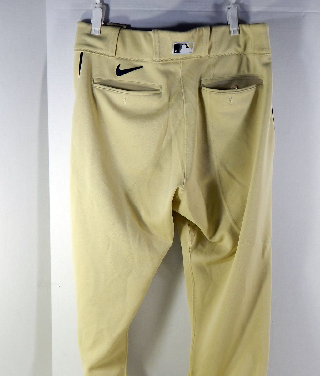 2023 Arizona Diamondbacks Pavin Smith #26 Game Used Gold Pants City Connect 34 3 Pic2